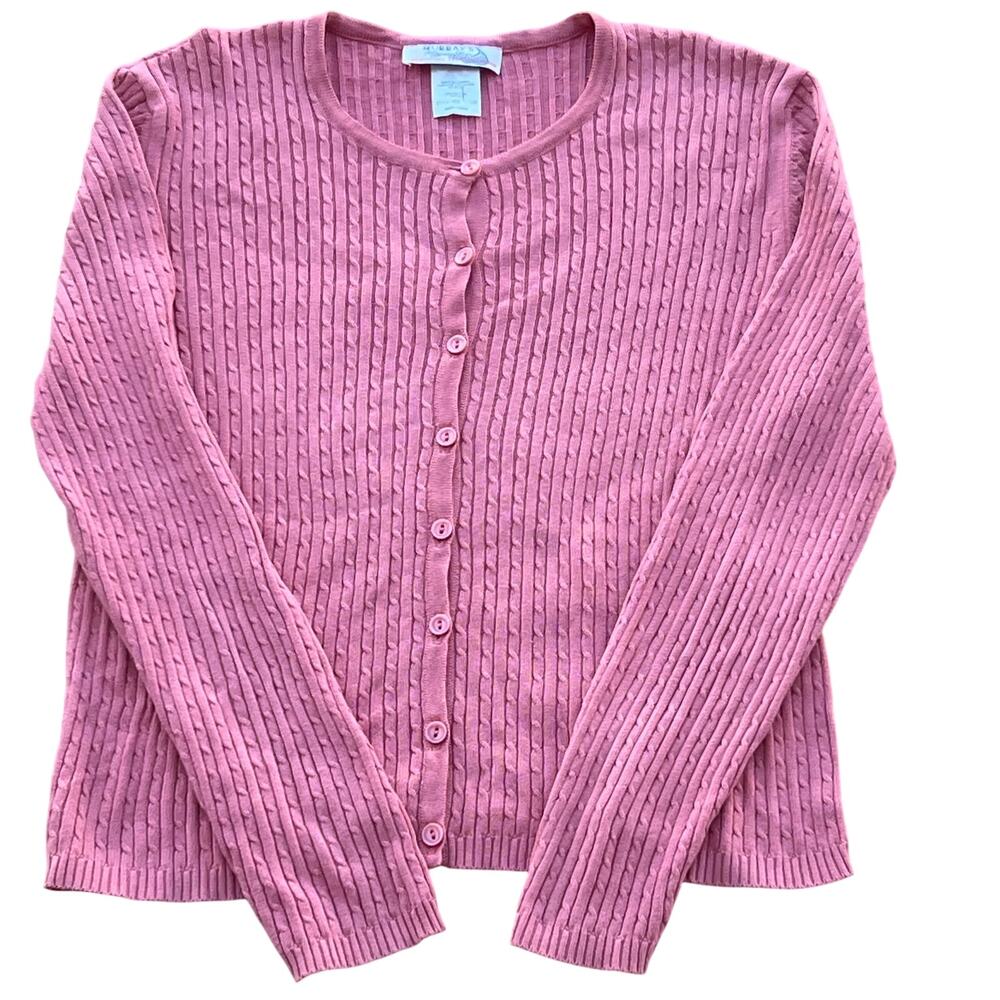 Murray’s Toggery Shop Nantucket Reds Girls  Cardigan Button Preppy Classic Youth